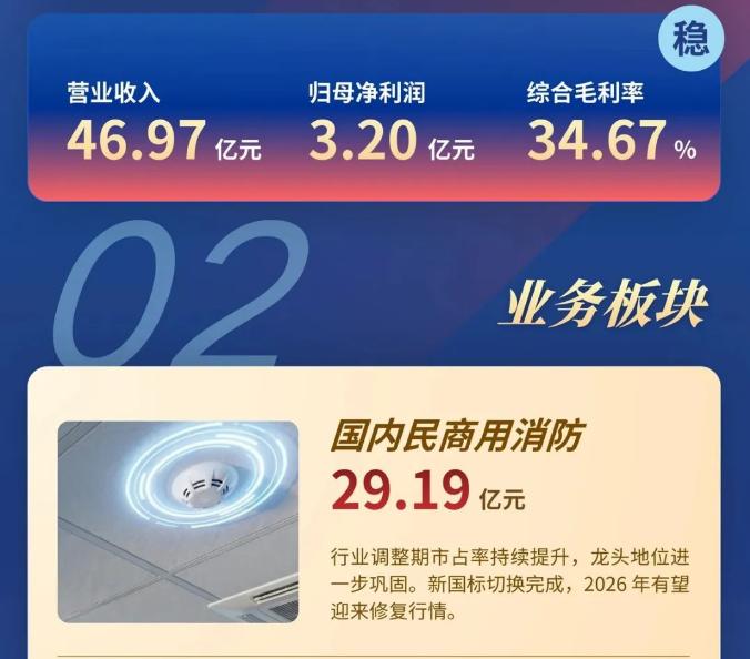 一圖讀懂青鳥消防2025年年報